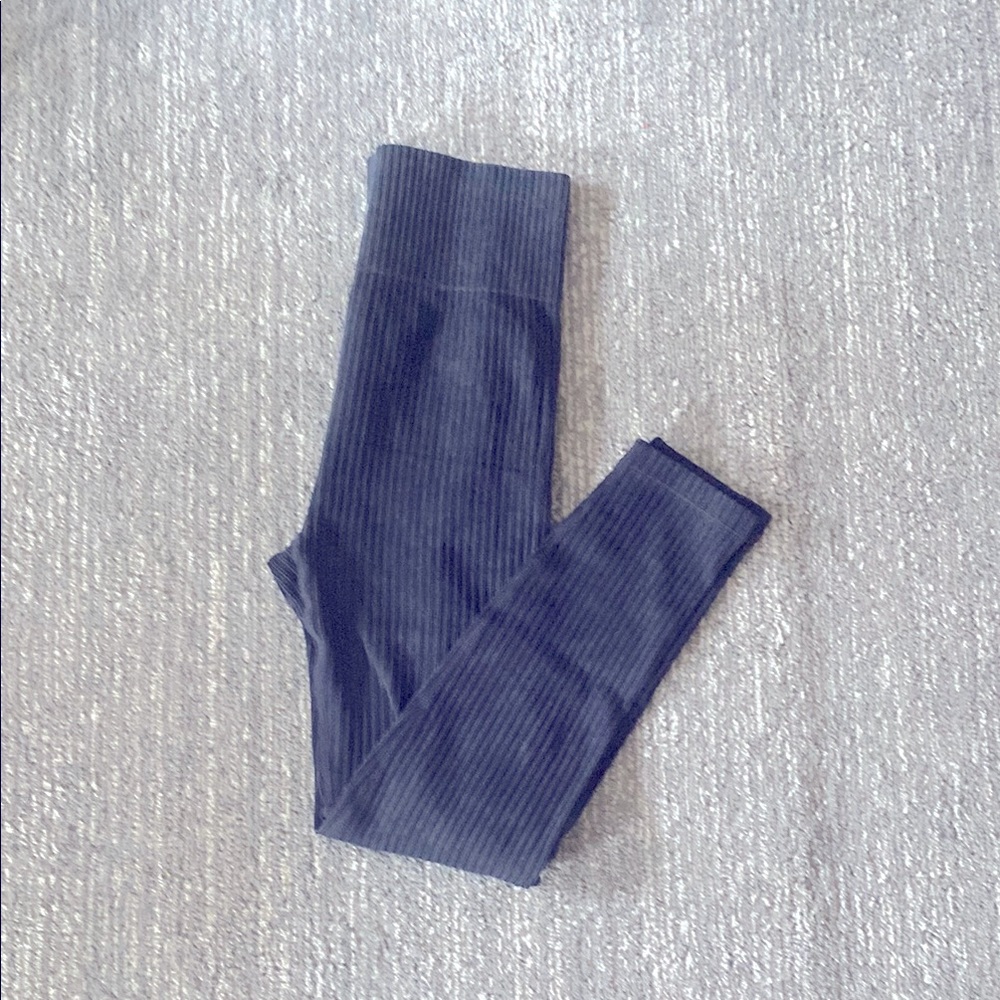 Zyia Active Charcoal Seamless Esker Legging 7/8 24"sz 12